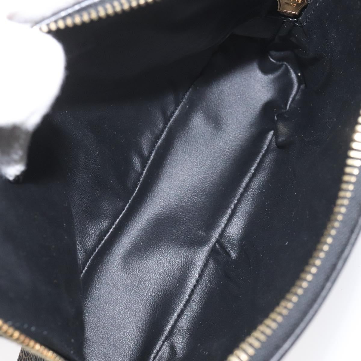 Celine Macadam Pochette Canvas And Leather Black Canvas Clutche & Pouche Bag (Pre-Owned)