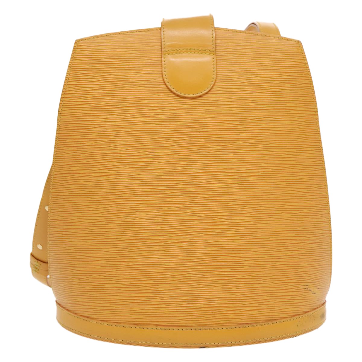 Louis Vuitton Cluny Shoulder Bag Epi Leather Yellow Leather Shoulder Bag Bag (Pre-Owned)