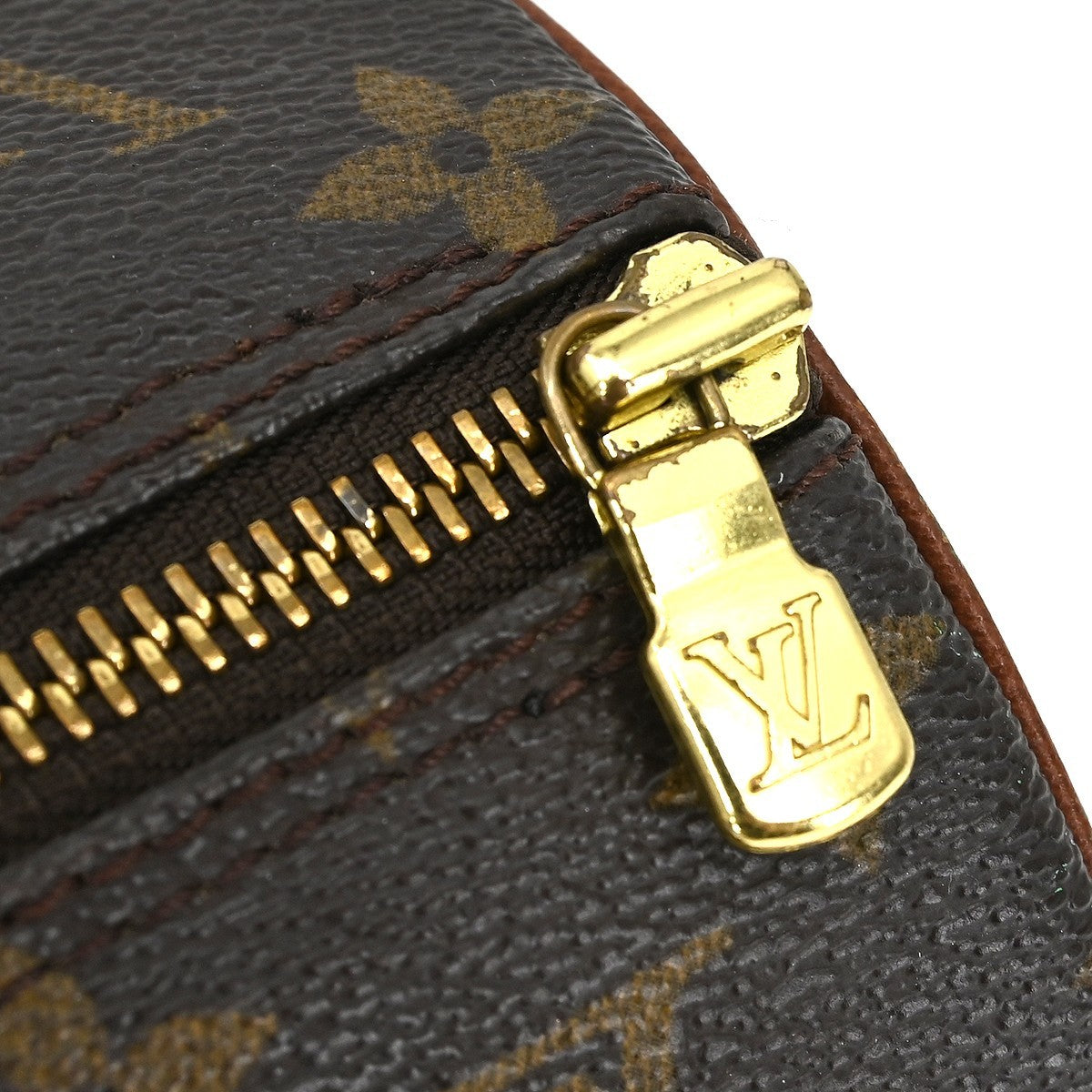 Louis Vuitton Papillon Handbag Monogram Canvas Brown Canvas Handbag (Pre-Owned)