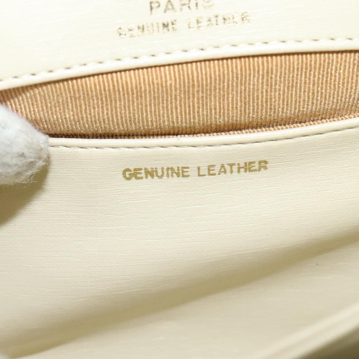 Givenchy 4G Shoulder Bag Leather White Leather Bag (Pre-Owned)