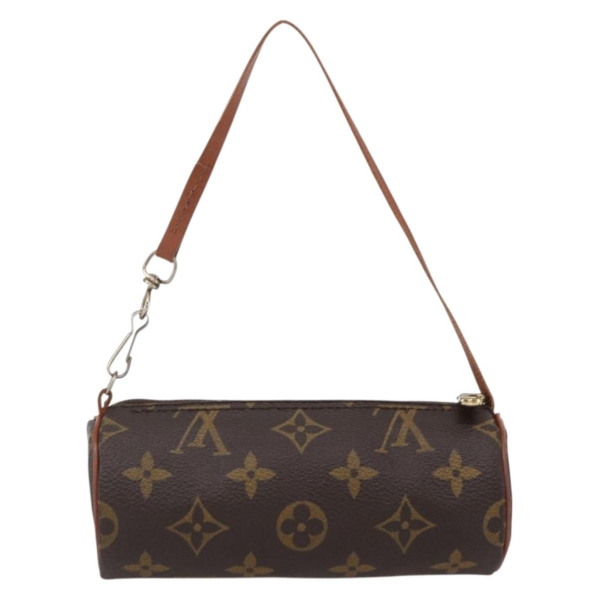 Louis Vuitton Papillon Pochette Monogram Canvas Brown Canvas Clutche & Pouche Bag (Pre-Owned)