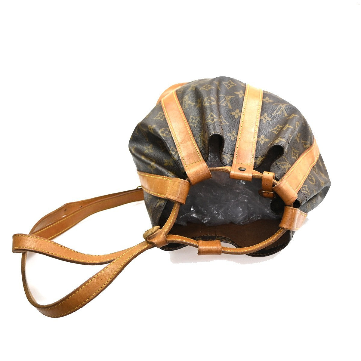 Louis Vuitton Randonnee Backpack Monogram Canvas Brown Canvas Backpack Bag (Pre-Owned)
