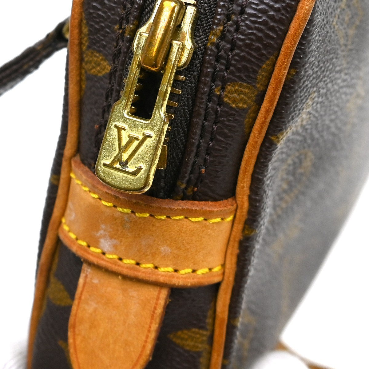 Louis Vuitton Pochette Marly Bandouliere Bag Monogram Canvas Brown Canvas Shoulder Bag Bag (Pre-Owned)