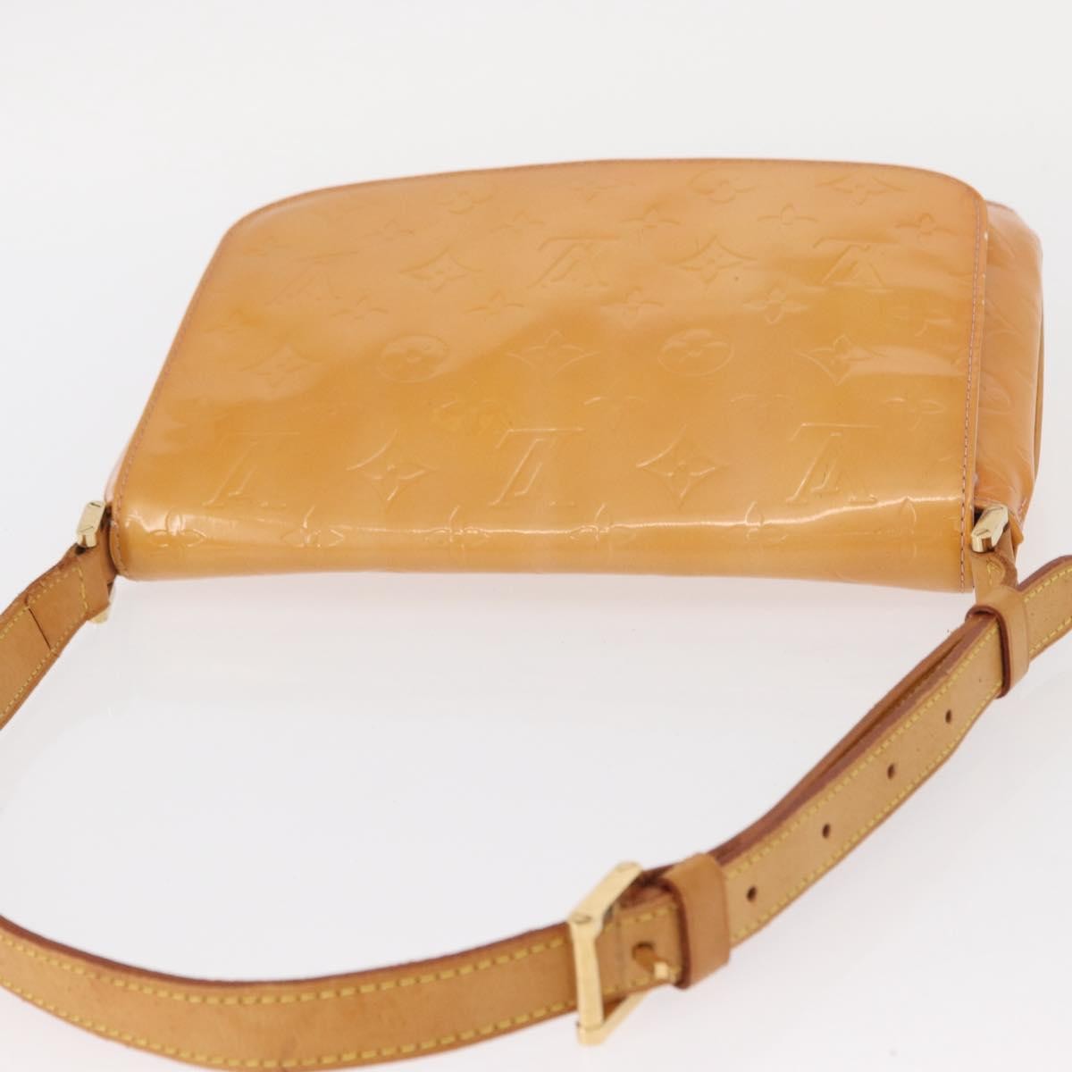 Louis Vuitton Thompson Street Handbag Monogram Vernis Yellow Patent_Leather Shoulder Bag Bag (Pre-Owned)