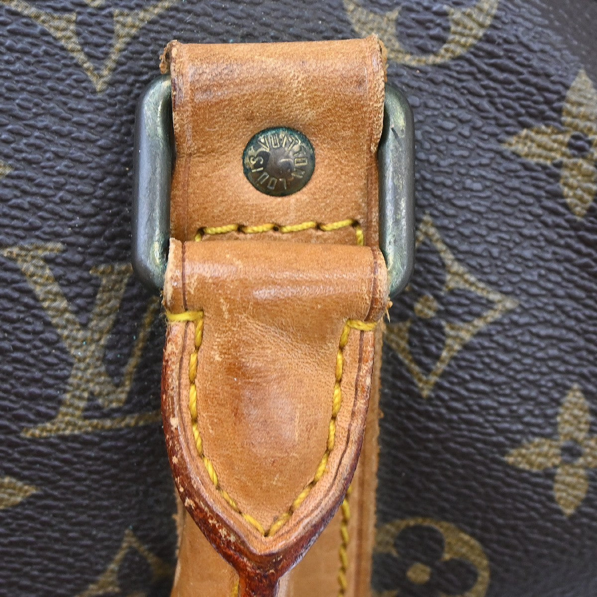 Louis Vuitton Keepall Bag Monogram Canvas Brown Canvas Travel Bag Bag (Pre-Owned)