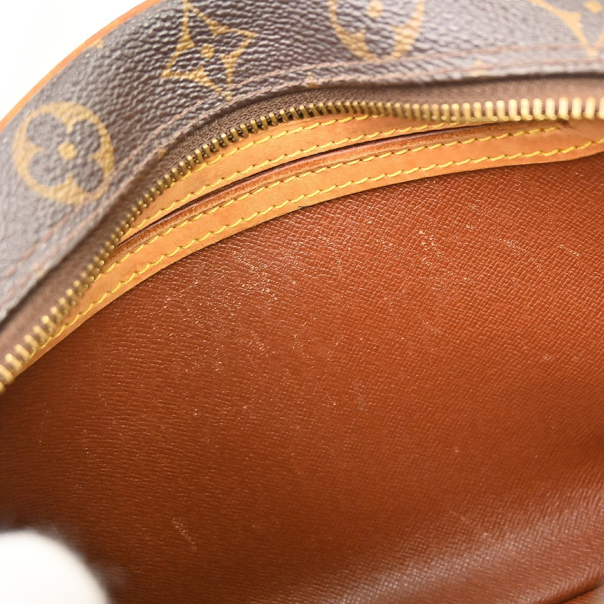 Louis Vuitton Blois Handbag Monogram Canvas Brown Canvas Shoulder Bag Bag (Pre-Owned)