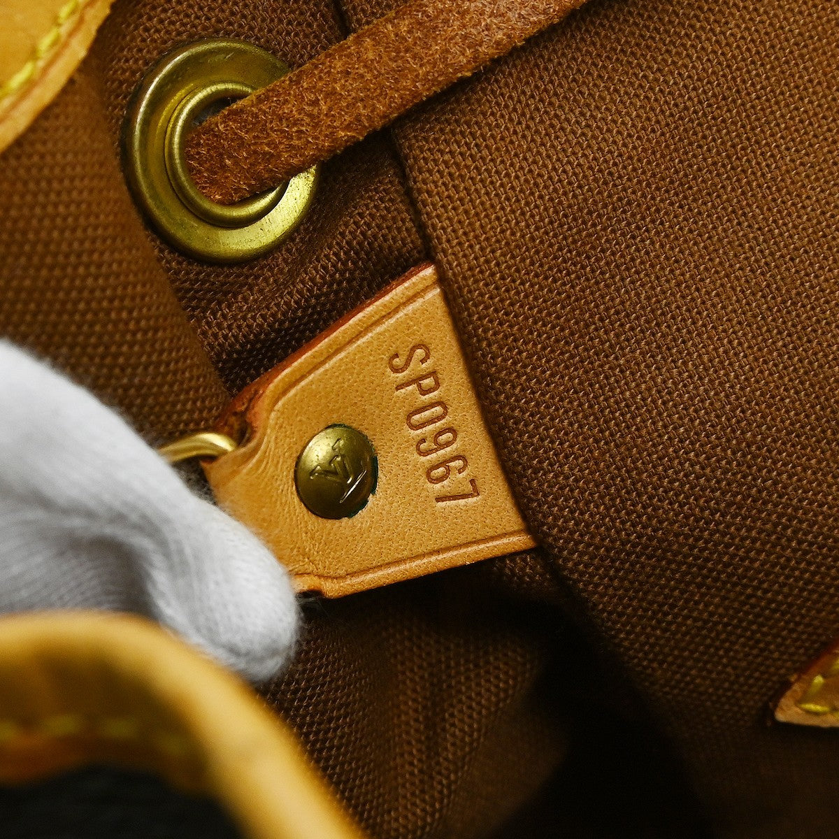 Louis Vuitton Vintage Montsouris Backpack Monogram Canvas Brown Canvas Backpack Bag (Pre-Owned)