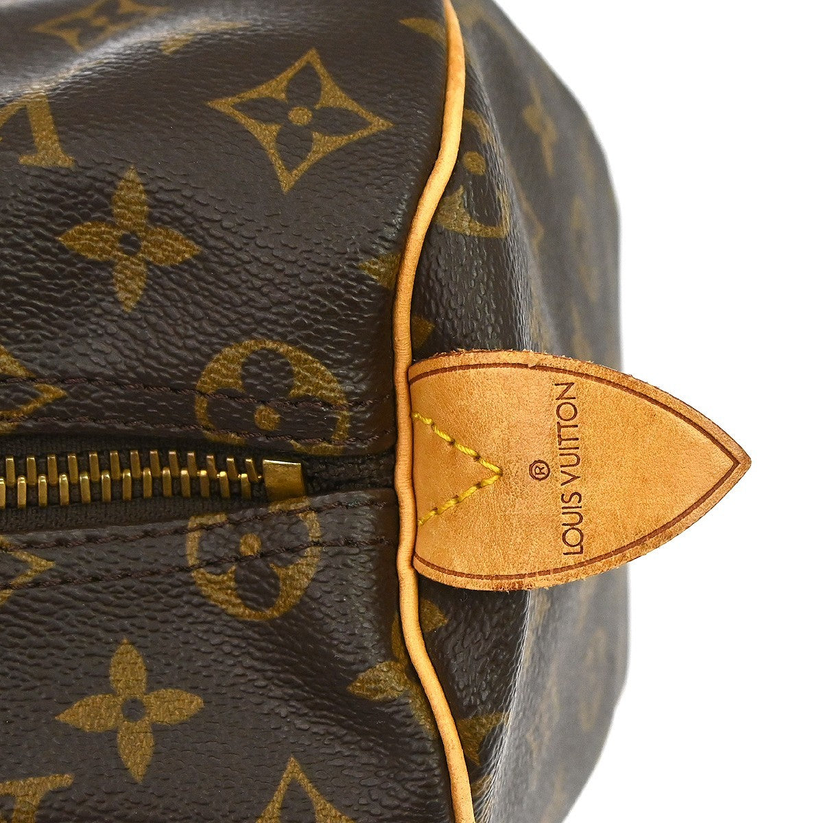 Louis Vuitton Keepall Bag Monogram Canvas Brown Canvas Travel Bag Bag (Pre-Owned)