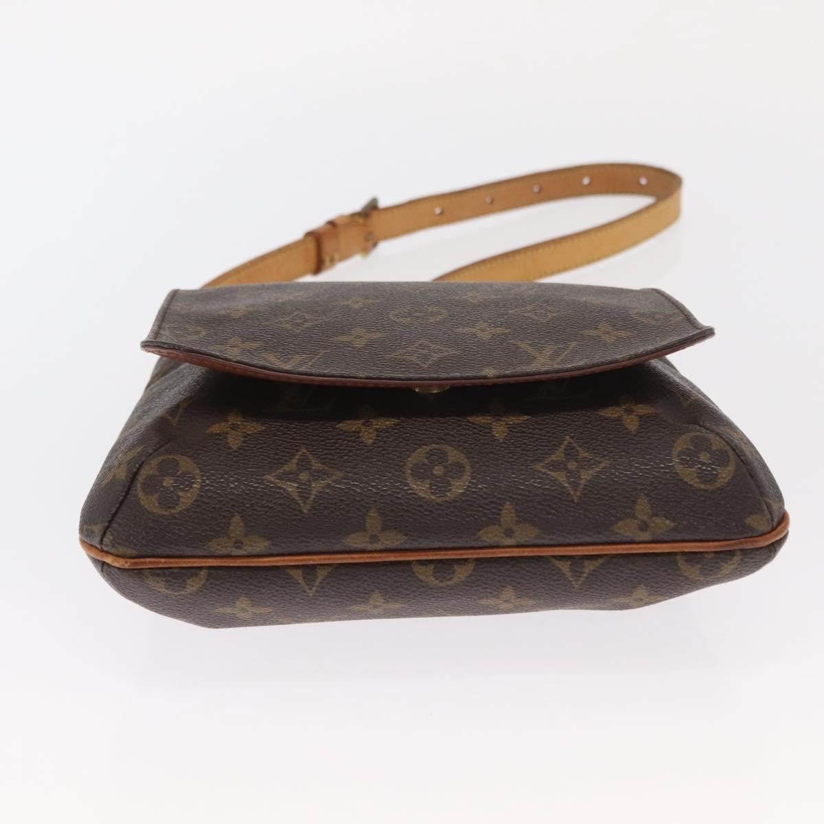 Louis Vuitton Musette Salsa Handbag Monogram Canvas Brown Canvas Shoulder Bag Bag (Pre-Owned)
