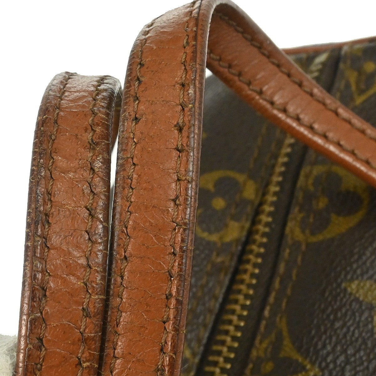 Louis Vuitton Papillon Handbag Monogram Canvas Brown Canvas Handbag (Pre-Owned)
