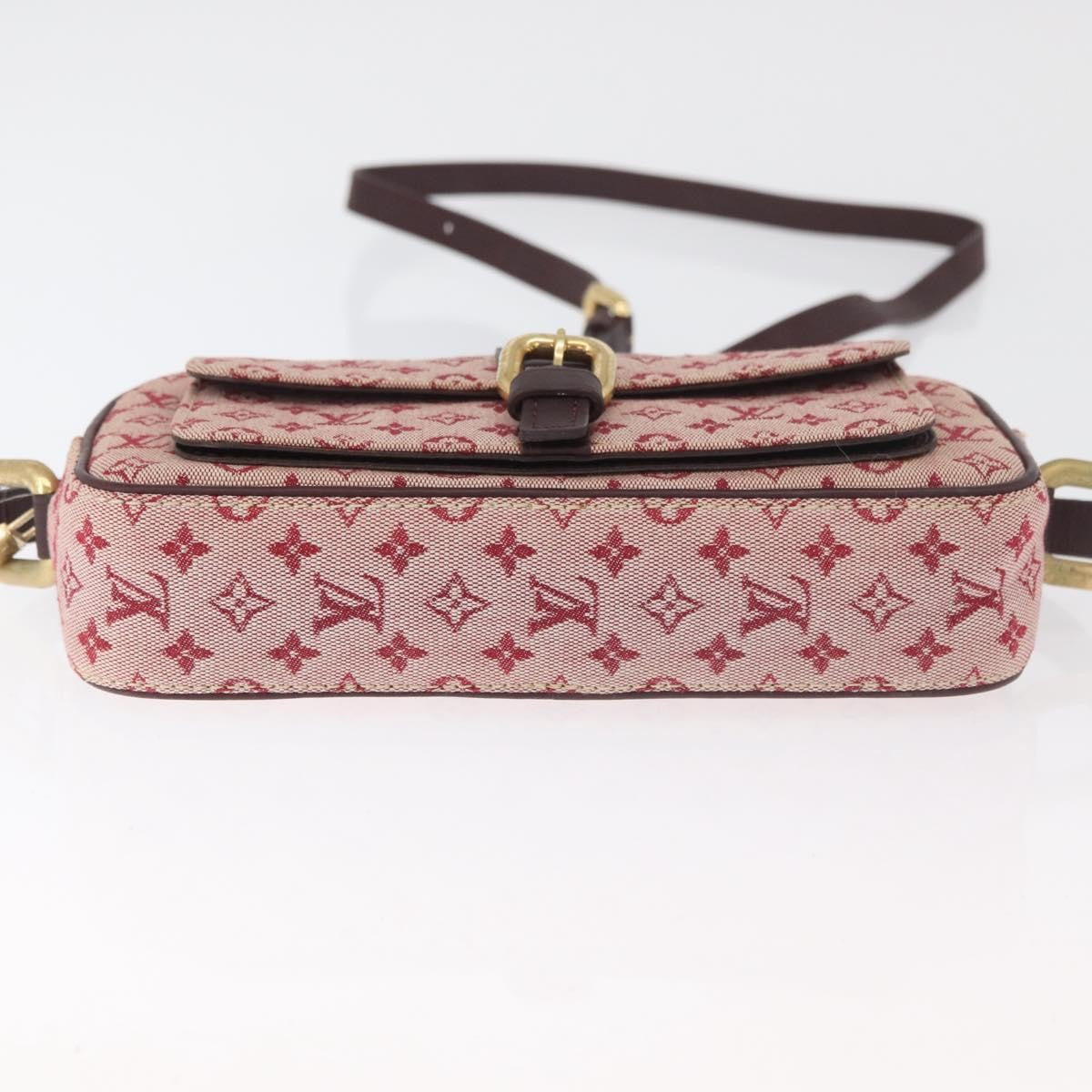 Louis Vuitton Juliette Crossbody Bag Mini Lin Red Canvas Shoulder Bag Bag (Pre-Owned)
