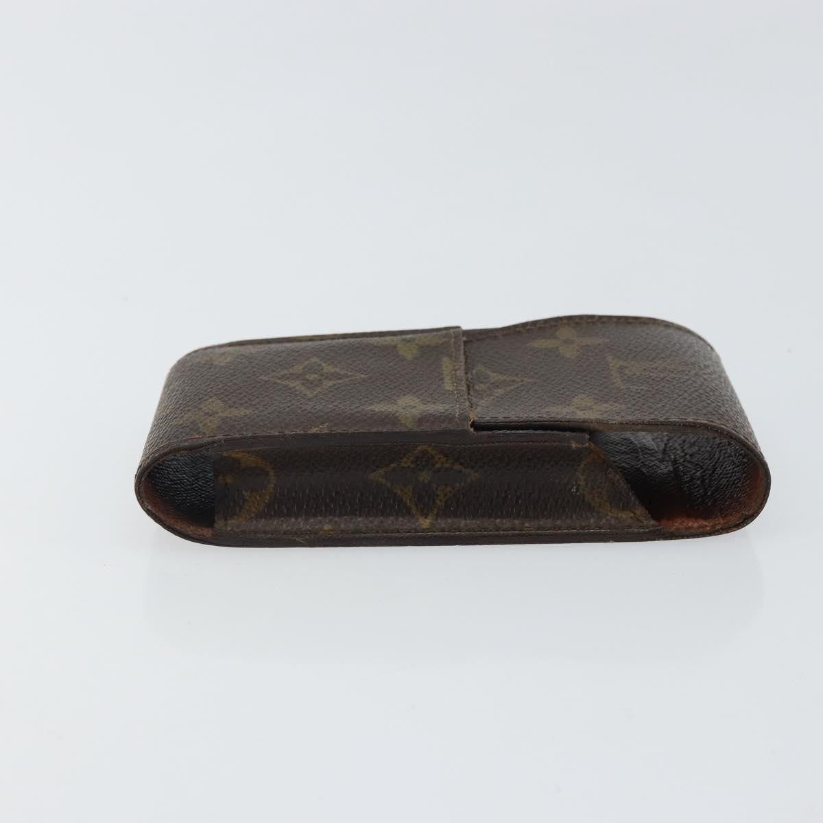 Louis Vuitton Cigarette Case Monogram Canvas Brown Canvas Clutche & Pouche Bag (Pre-Owned)