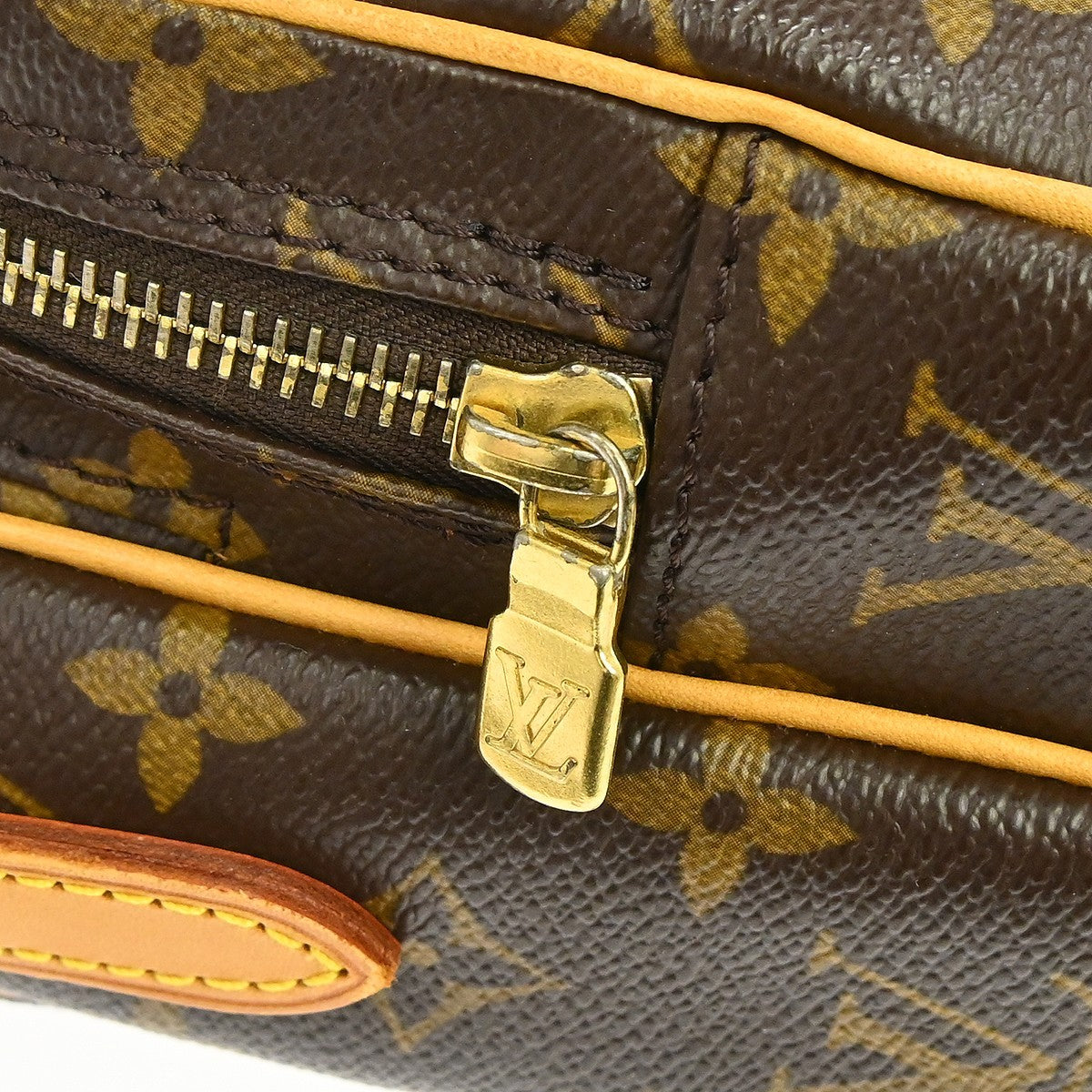 Louis Vuitton Amazone Bag Monogram Canvas Brown Canvas Crossbody Bag Bag (Pre-Owned)