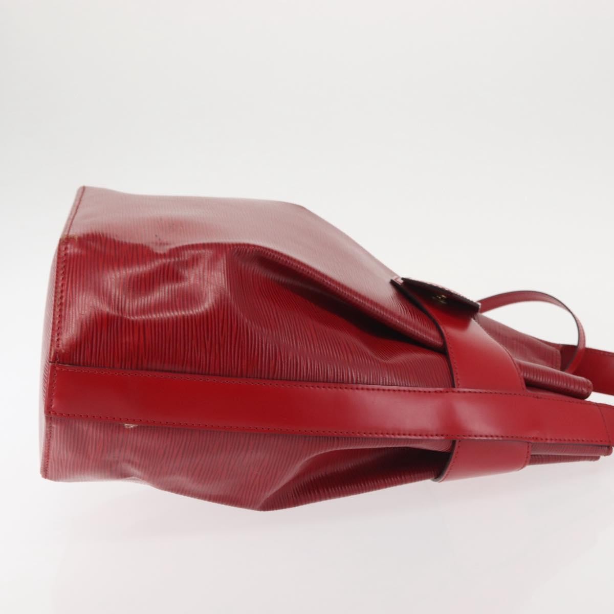Louis Vuitton Vintage Sac D'epaule Handbag Epi Leather Red Leather Shoulder Bag Bag (Pre-Owned)