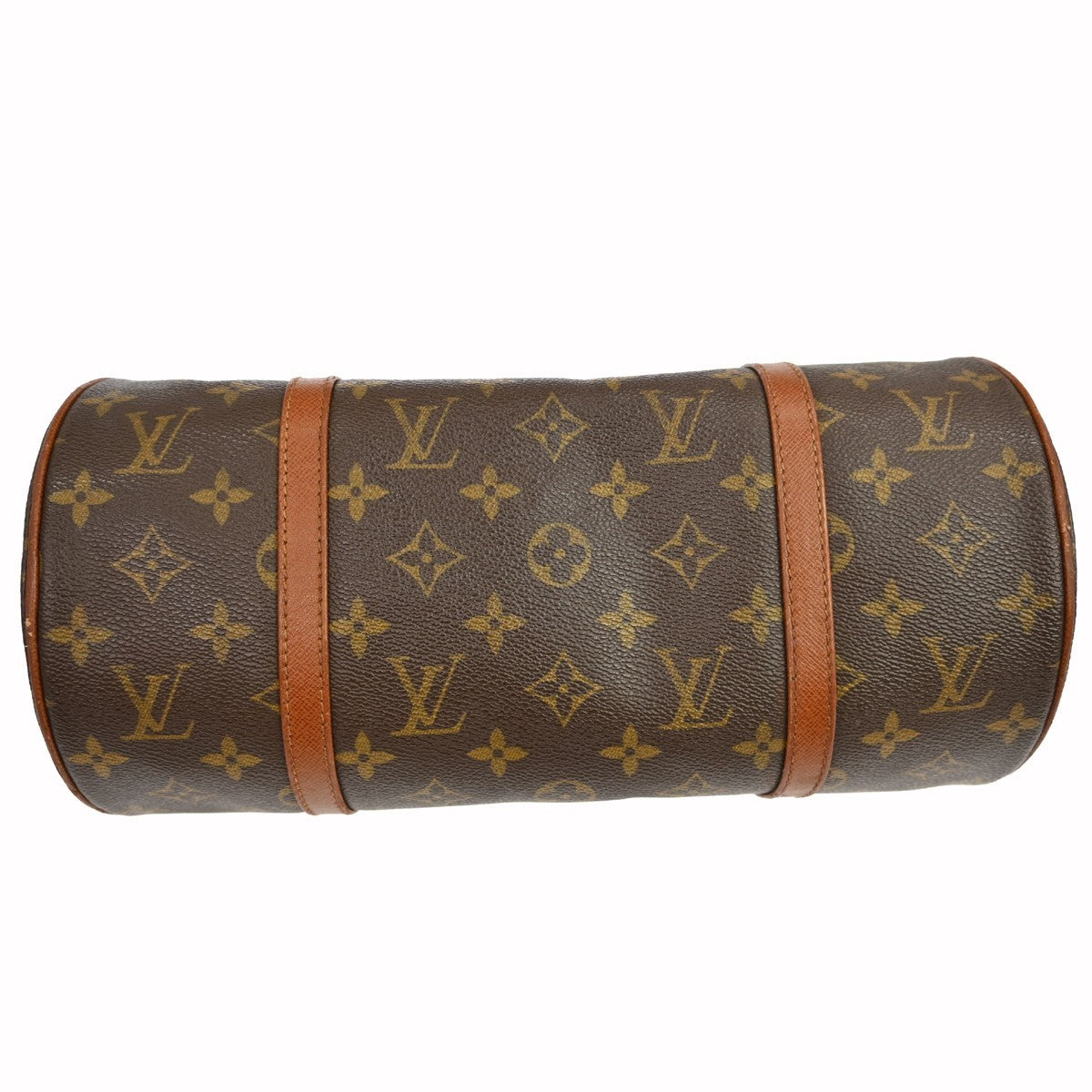 Louis Vuitton Papillon Handbag Monogram Canvas Brown Canvas Handbag (Pre-Owned)
