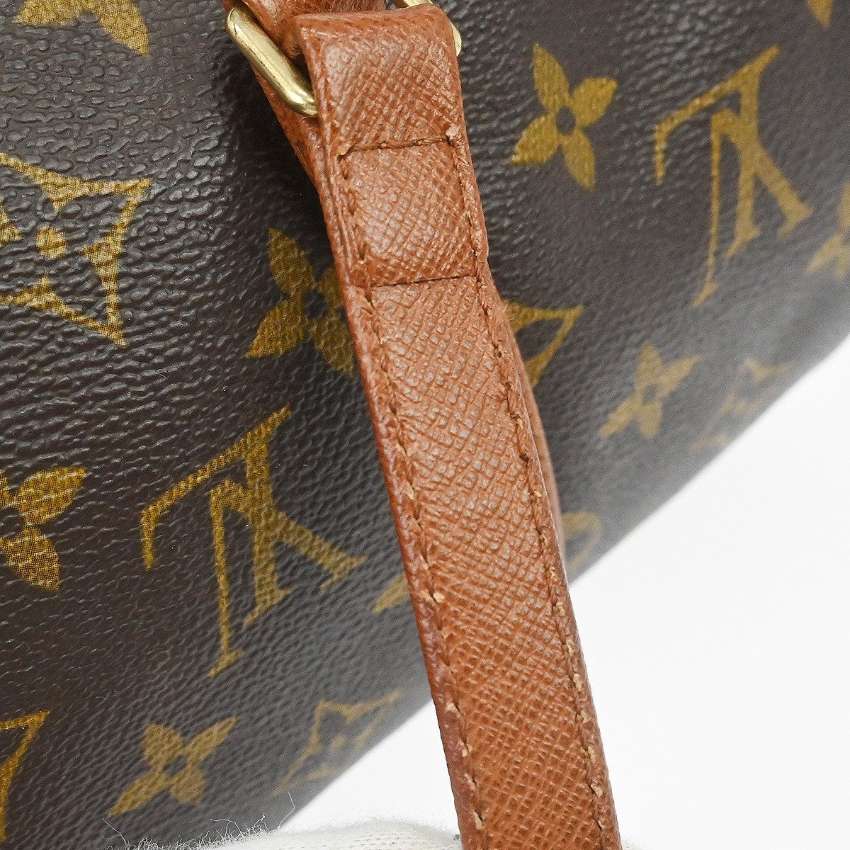 Louis Vuitton Papillon Handbag Monogram Canvas Brown Canvas Handbag (Pre-Owned)