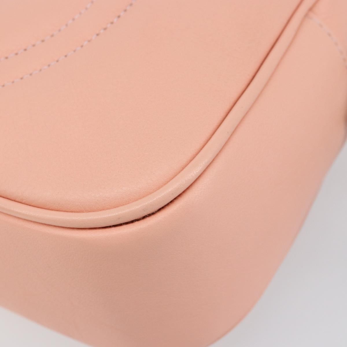 Valentino Garavani Vintage Shoulder Bag Leather Pink Leather Shoulder Bag Bag (Pre-Owned)