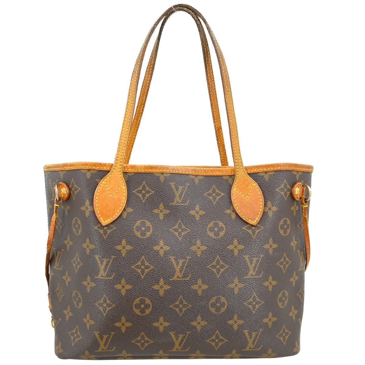 Louis Vuitton Neverfull Bandouliere Inside Out Monogram Canvas With Leather Brown Canvas Tote Bag Bag (Pre-Owned)