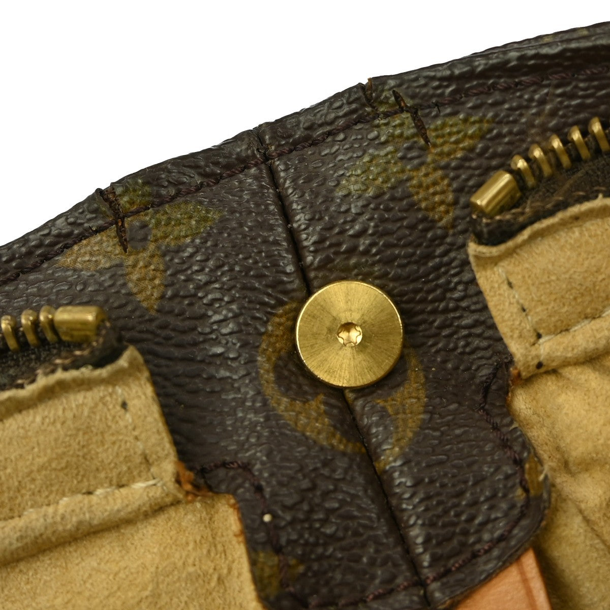 Louis Vuitton Monogram Looping Handbag Monogram Canvas Brown Canvas Shoulder Bag Bag (Pre-Owned)
