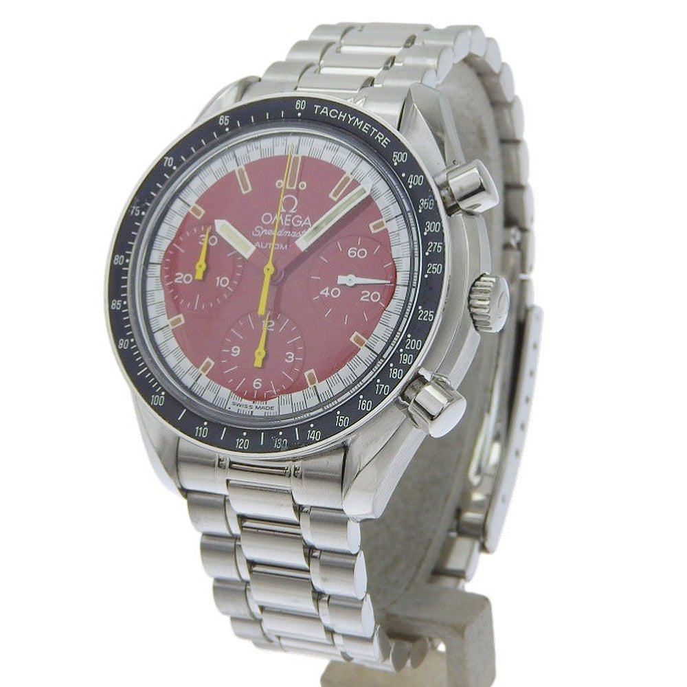 Omega Speedmaster Michael Schumacher Chronograph Automatic Watch Stainless Steel Watch (Pre-Owned)