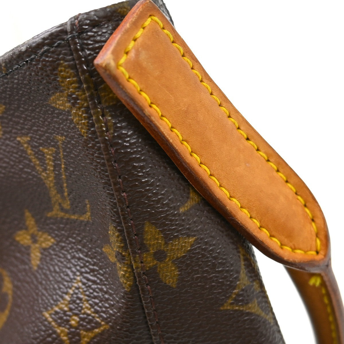 Louis Vuitton Monogram Looping Handbag Monogram Canvas Brown Canvas Shoulder Bag Bag (Pre-Owned)