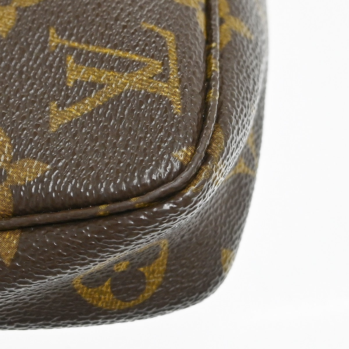 Louis Vuitton Pochette Accessoires Nm Monogram Canvas Brown Canvas Clutche & Pouche Bag (Pre-Owned)