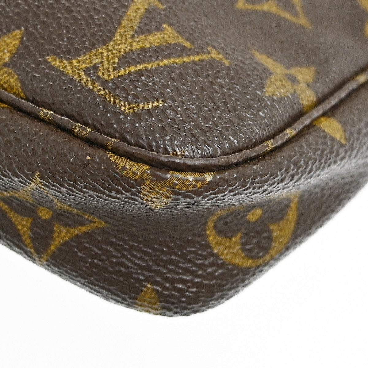 Louis Vuitton Pochette Accessoires Nm Monogram Canvas Brown Canvas Clutche & Pouche Bag (Pre-Owned)