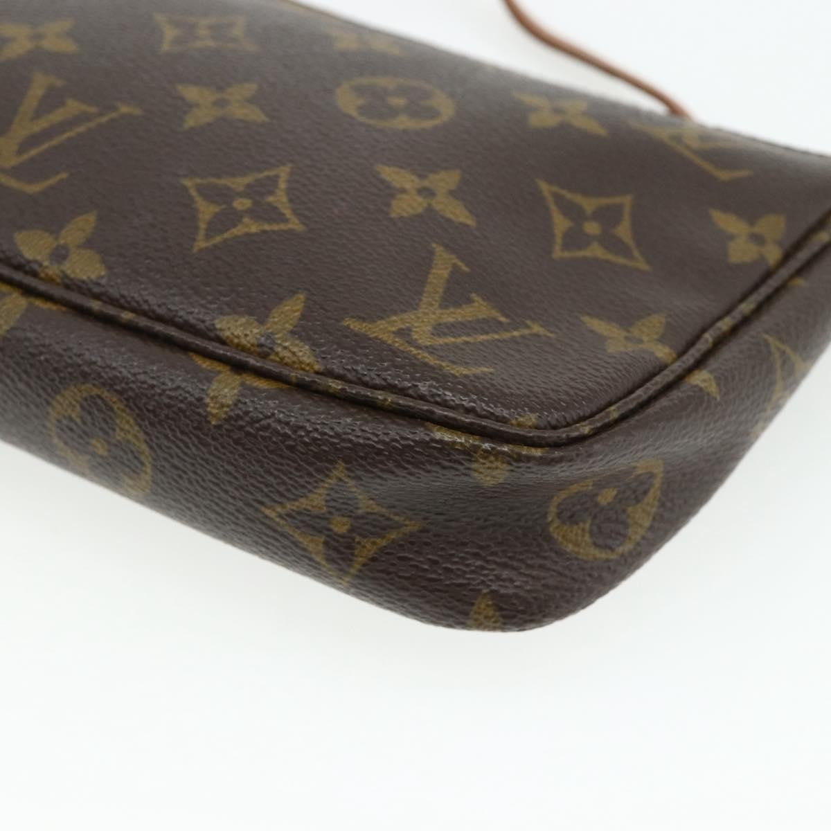 Louis Vuitton Pochette Accessoires Nm Monogram Canvas Brown Canvas Clutche & Pouche Bag (Pre-Owned)