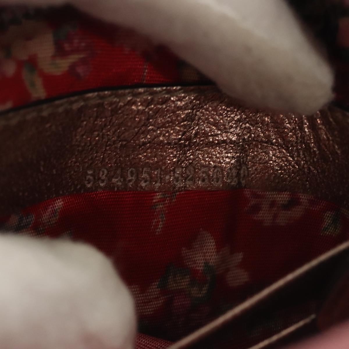 Gucci Trapuntata Camera Shoulder Bag Quilted Laminated Leather Multicolour Leather Shoulder Bag Bag (Pre-Owned)