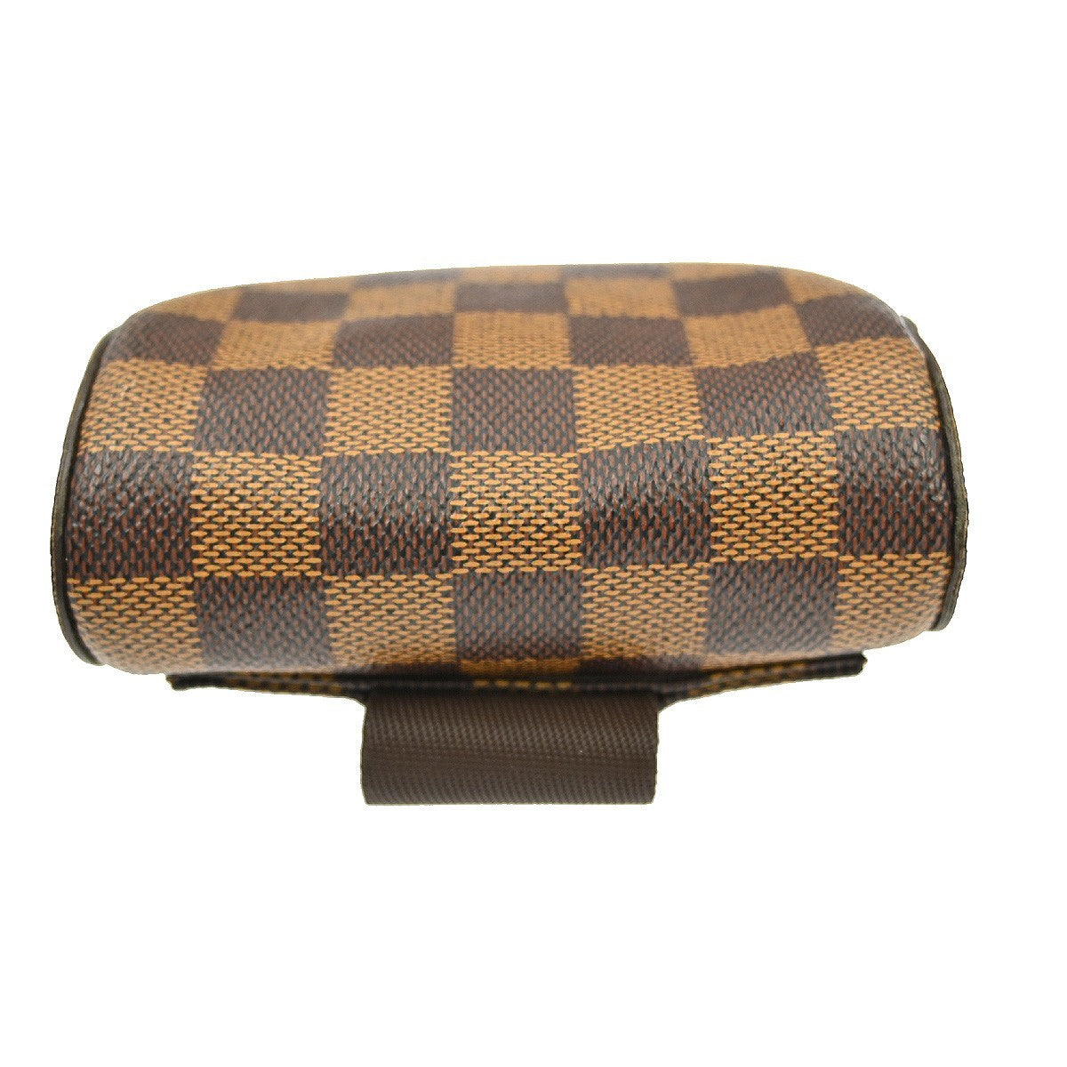 Louis Vuitton Geronimos Waist Bag Damier Brown Canvas Shoulder Bag Bag (Pre-Owned)