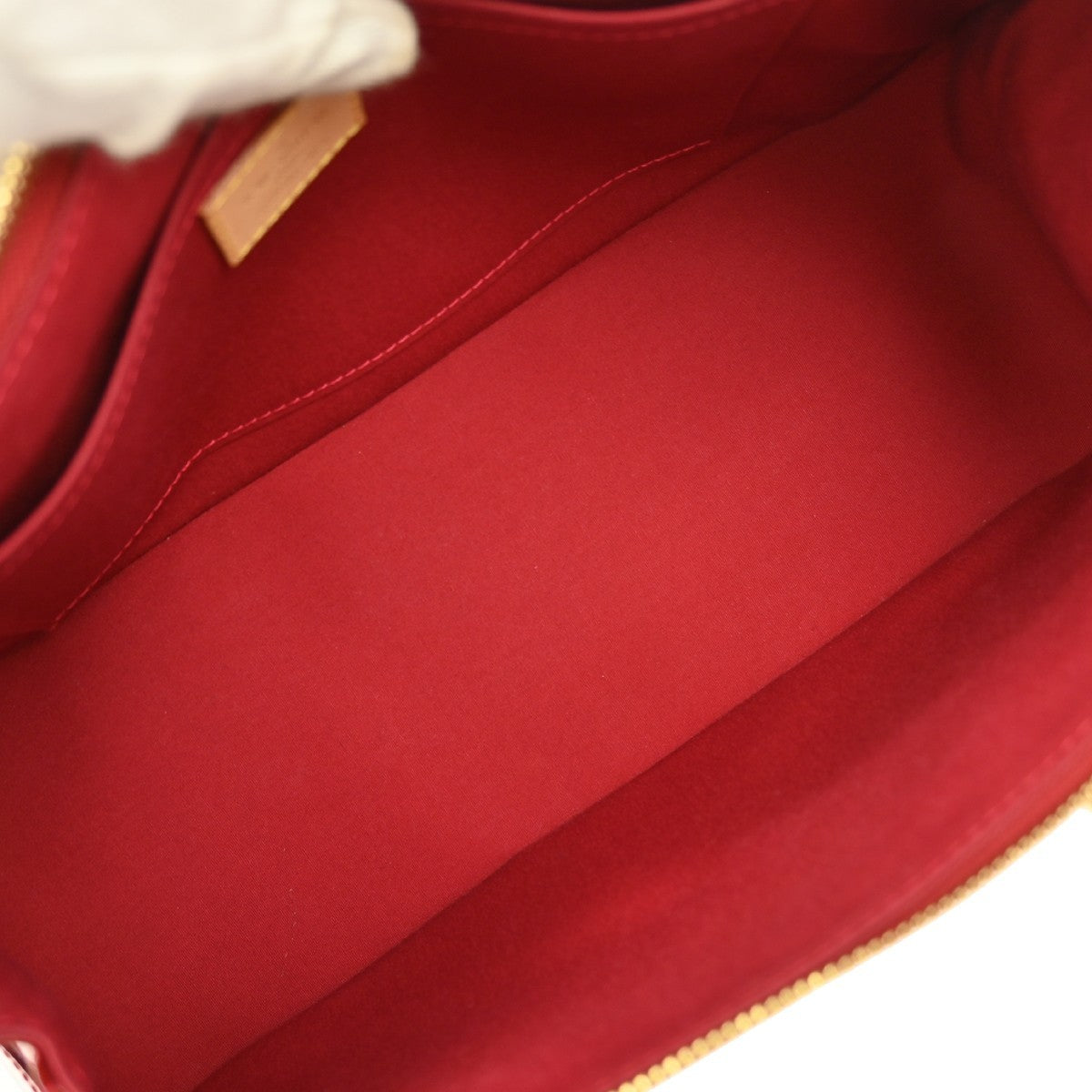 Louis Vuitton Rosewood Avenue Handbag Monogram Vernis Red Patent_Leather Handbag (Pre-Owned)