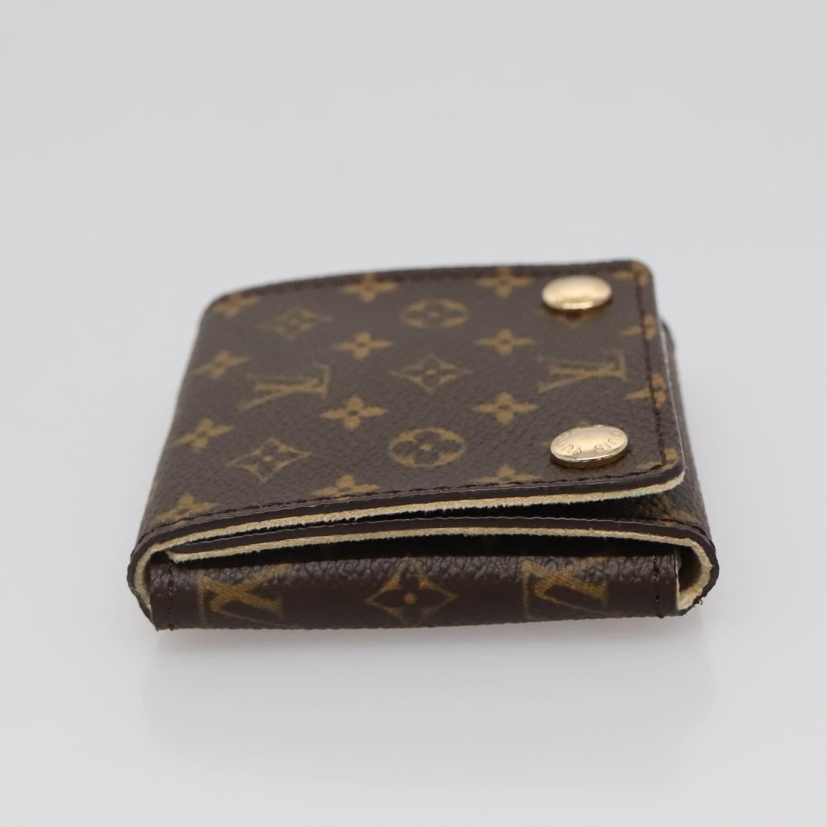 Louis Vuitton Case Jewelry Box Canvas Brown Canvas Wallets Accessory (Pre-Owned)