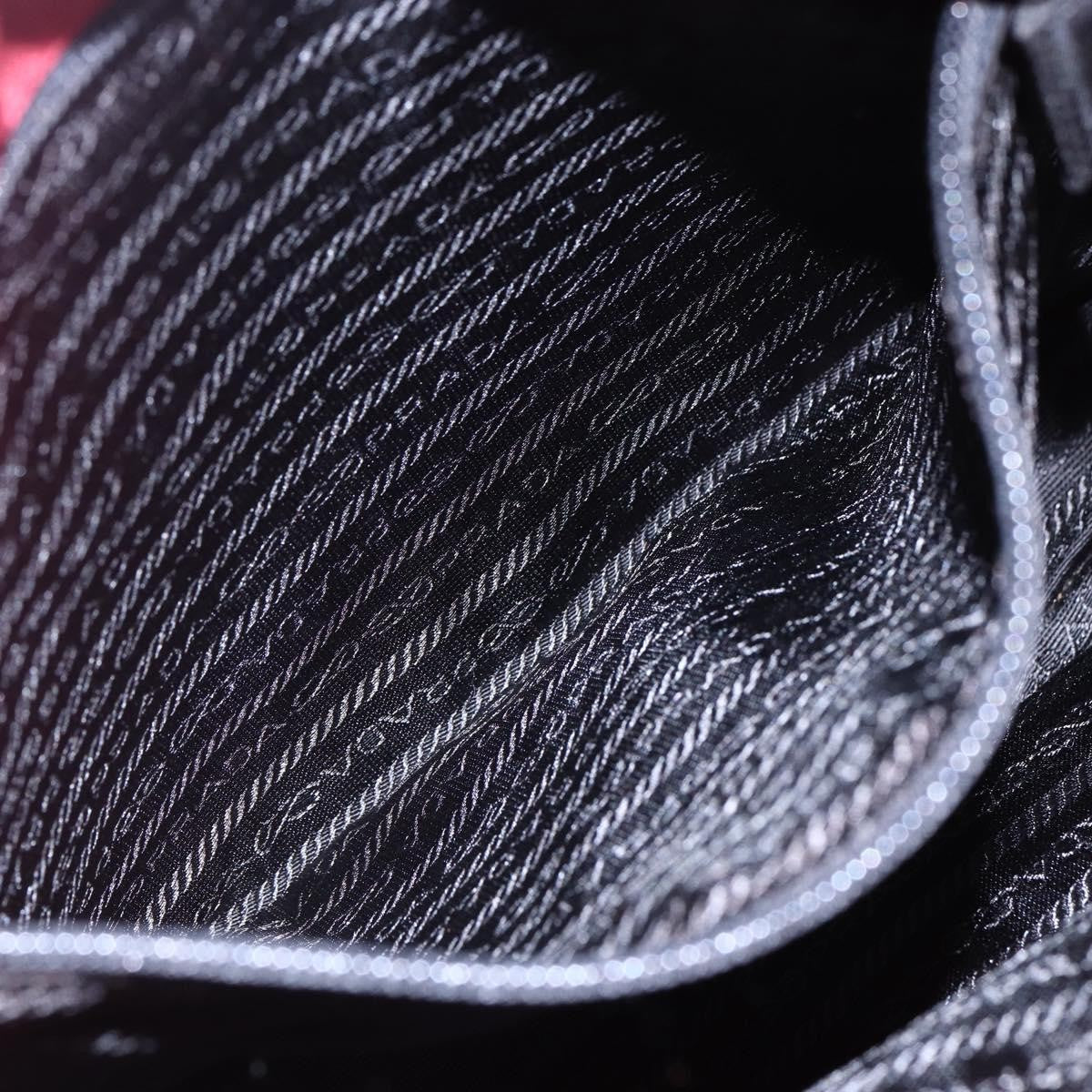 Prada Vintage Tote Tessuto Red Nylon Tote Bag Bag (Pre-Owned)