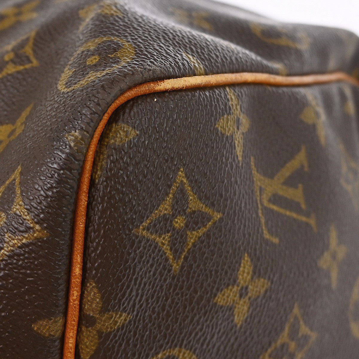 Louis Vuitton Keepall Bag Monogram Canvas Brown Canvas Travel Bag Bag (Pre-Owned)