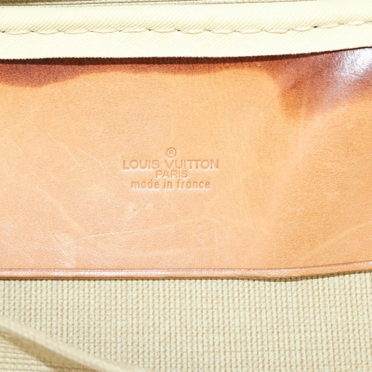 Louis Vuitton Sirius Handbag Monogram Canvas Brown Canvas Travel Bag Bag (Pre-Owned)