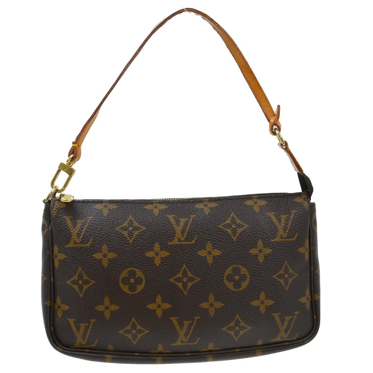 Louis Vuitton Pochette Accessoires Nm Monogram Canvas Brown Canvas Clutche & Pouche Bag (Pre-Owned)