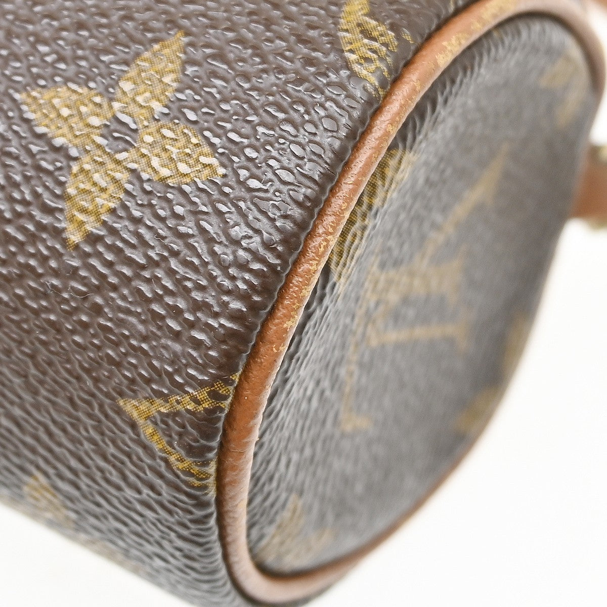 Louis Vuitton Papillon Pochette Monogram Canvas Brown Canvas Handbag (Pre-Owned)
