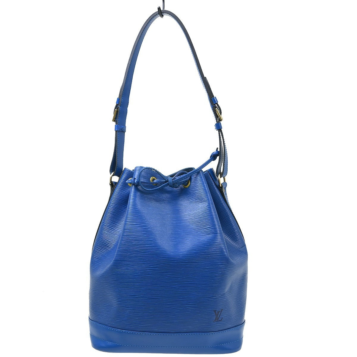 Louis Vuitton Noe Handbag Epi Leather Blue Leather Shoulder Bag Bag (Pre-Owned)
