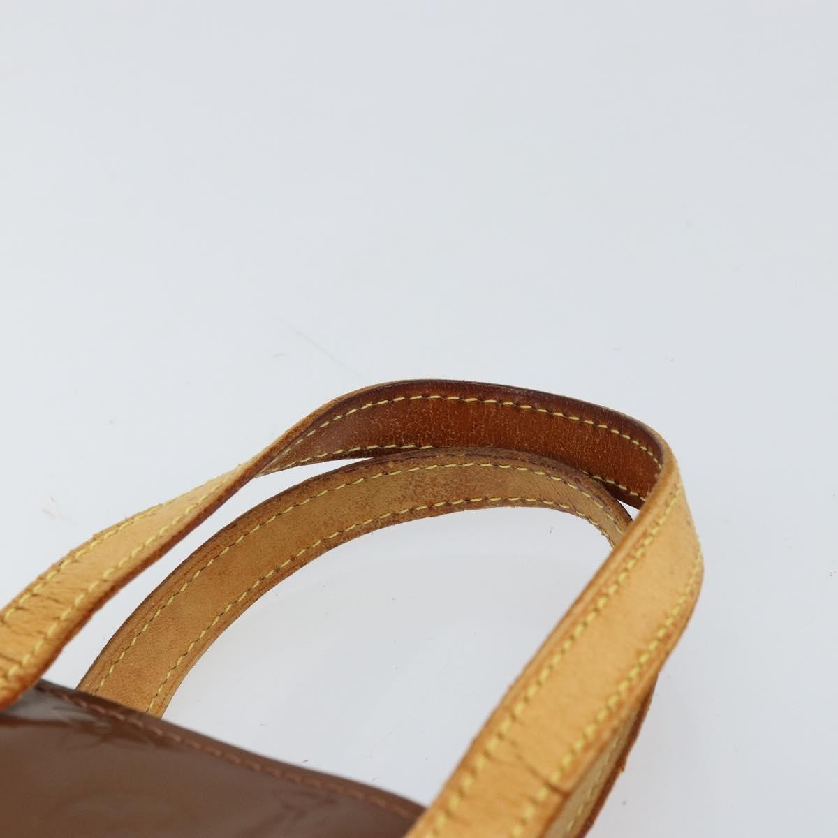 Louis Vuitton Reade Handbag Monogram Vernis Brown Patent_Leather Handbag (Pre-Owned)