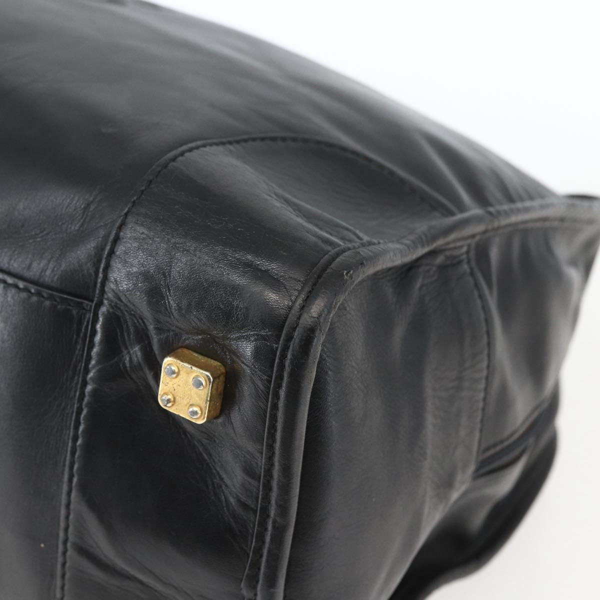 Loewe Amazona Bag Leather Gold Leather Travel Bag Bag (Pre-Owned)