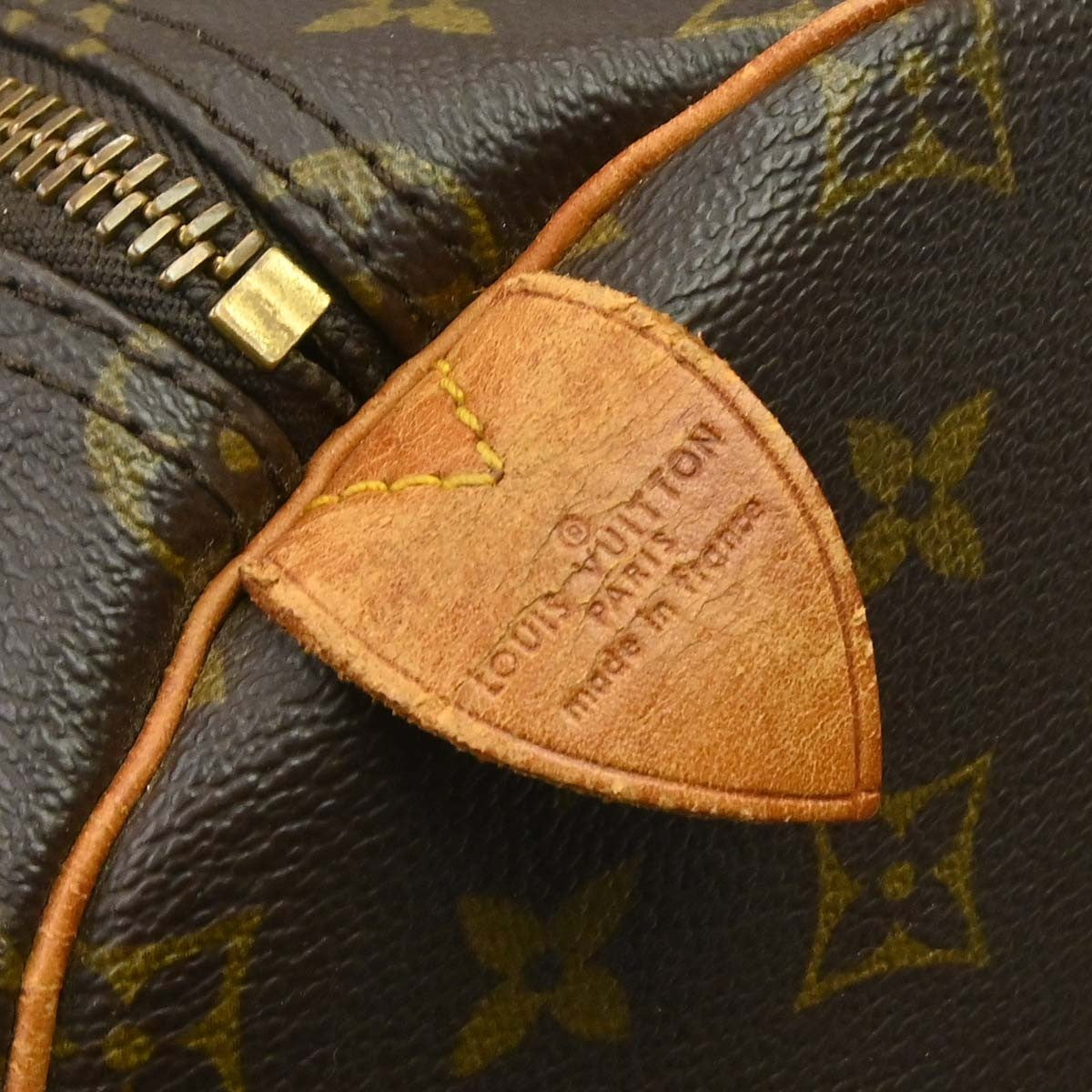 Louis Vuitton Keepall Bag Monogram Canvas Brown Canvas Travel Bag Bag (Pre-Owned)