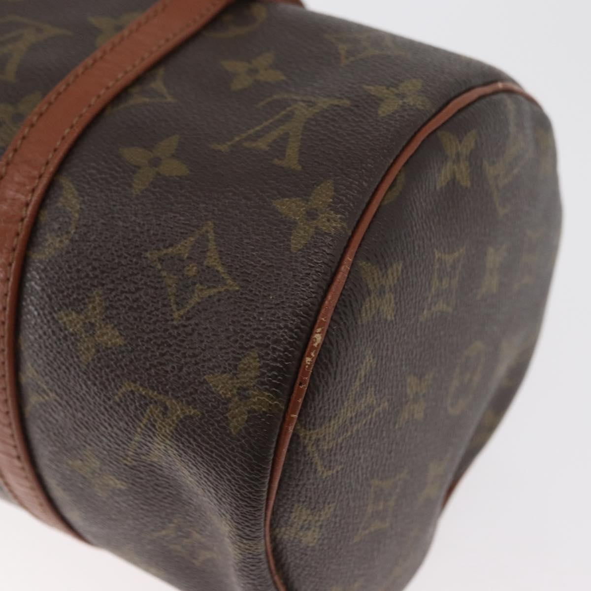 Louis Vuitton Papillon Handbag Monogram Canvas Brown Canvas Handbag (Pre-Owned)