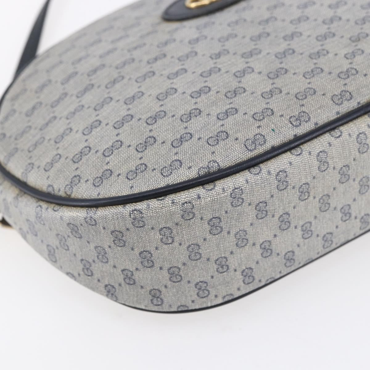 Gucci Micro Gg Supreme Shoulder Bag Gg Canvas Navy Canvas Shoulder Bag Bag (Pre-Owned)