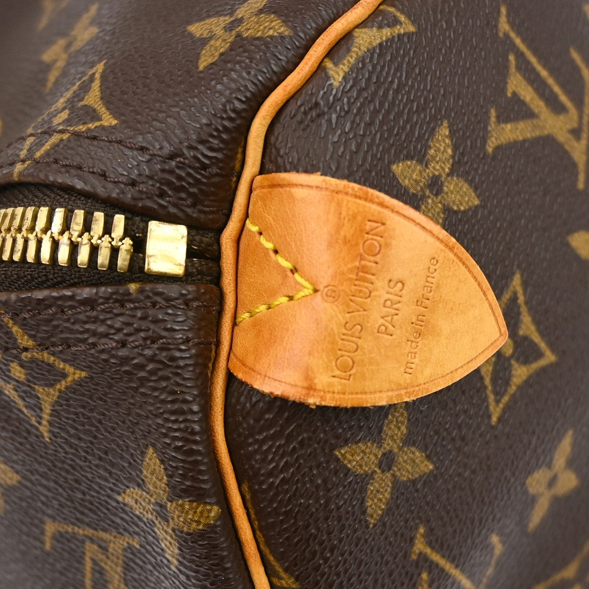 Louis Vuitton Keepall Bag Monogram Canvas Brown Canvas Travel Bag Bag (Pre-Owned)