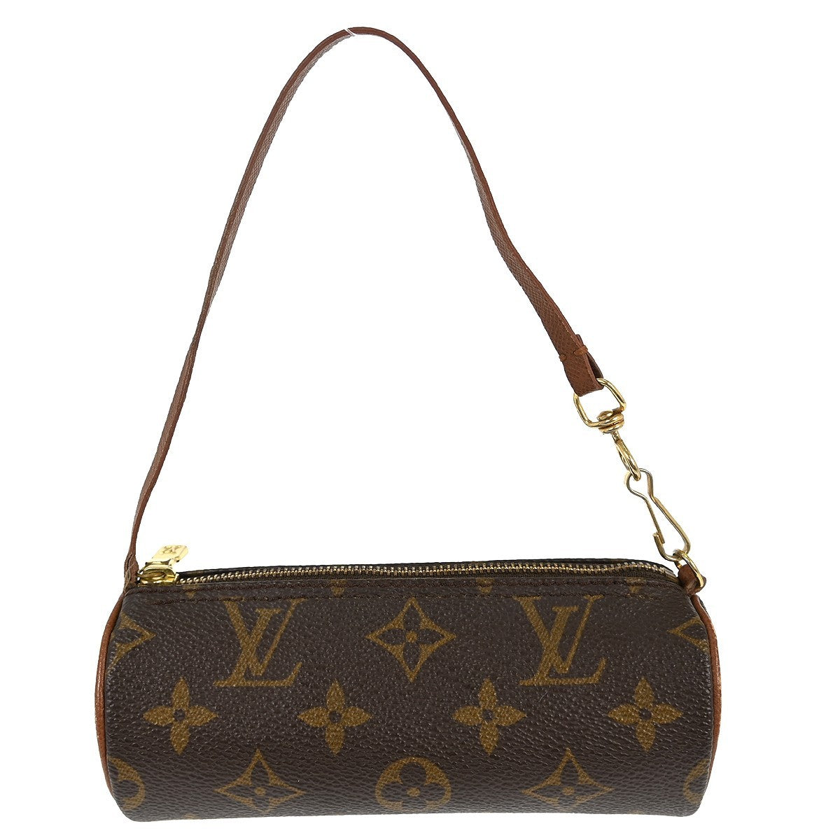 Louis Vuitton Papillon Pochette Monogram Canvas Brown Canvas Clutche & Pouche Bag (Pre-Owned)