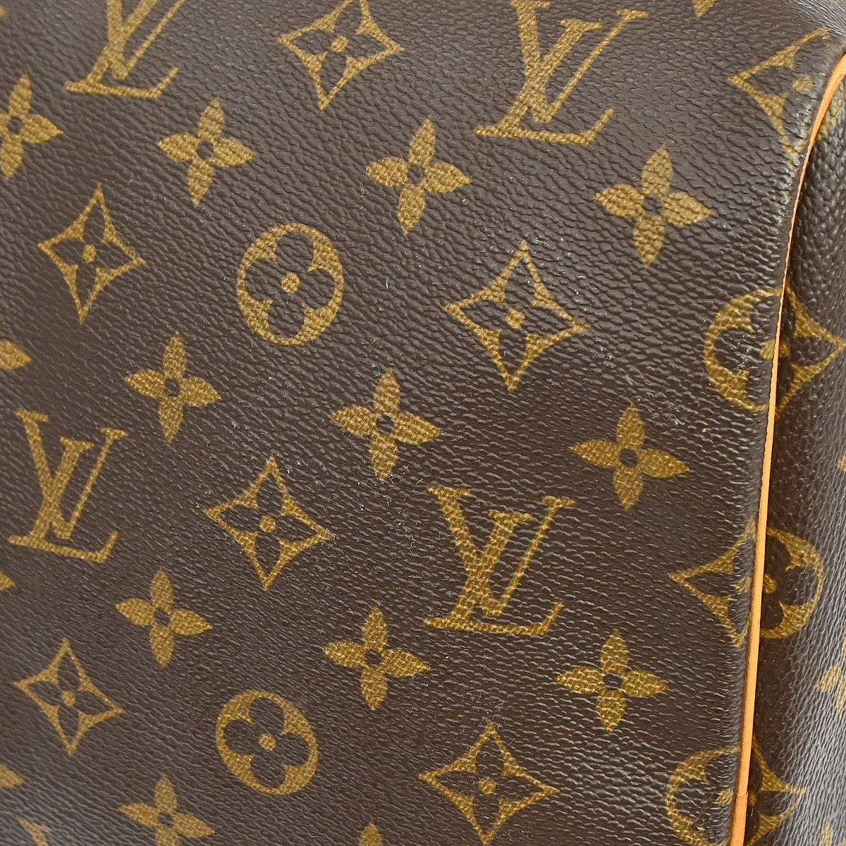 Louis Vuitton Keepall Bag Monogram Canvas Brown Canvas Travel Bag Bag (Pre-Owned)