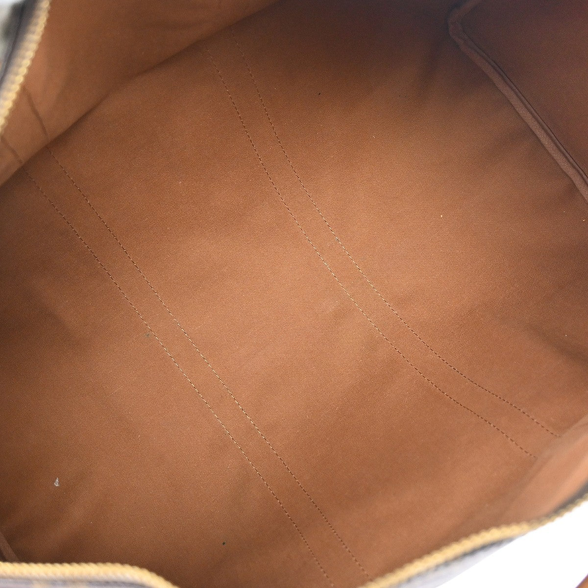 Louis Vuitton Keepall Bag Monogram Canvas Brown Canvas Travel Bag Bag (Pre-Owned)