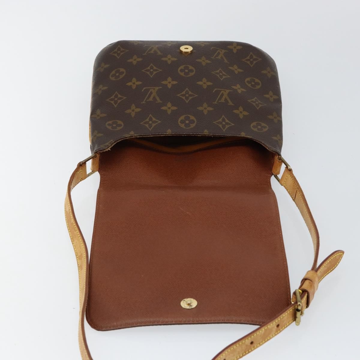 Louis Vuitton Musette Salsa Handbag Monogram Canvas Brown Canvas Shoulder Bag Bag (Pre-Owned)