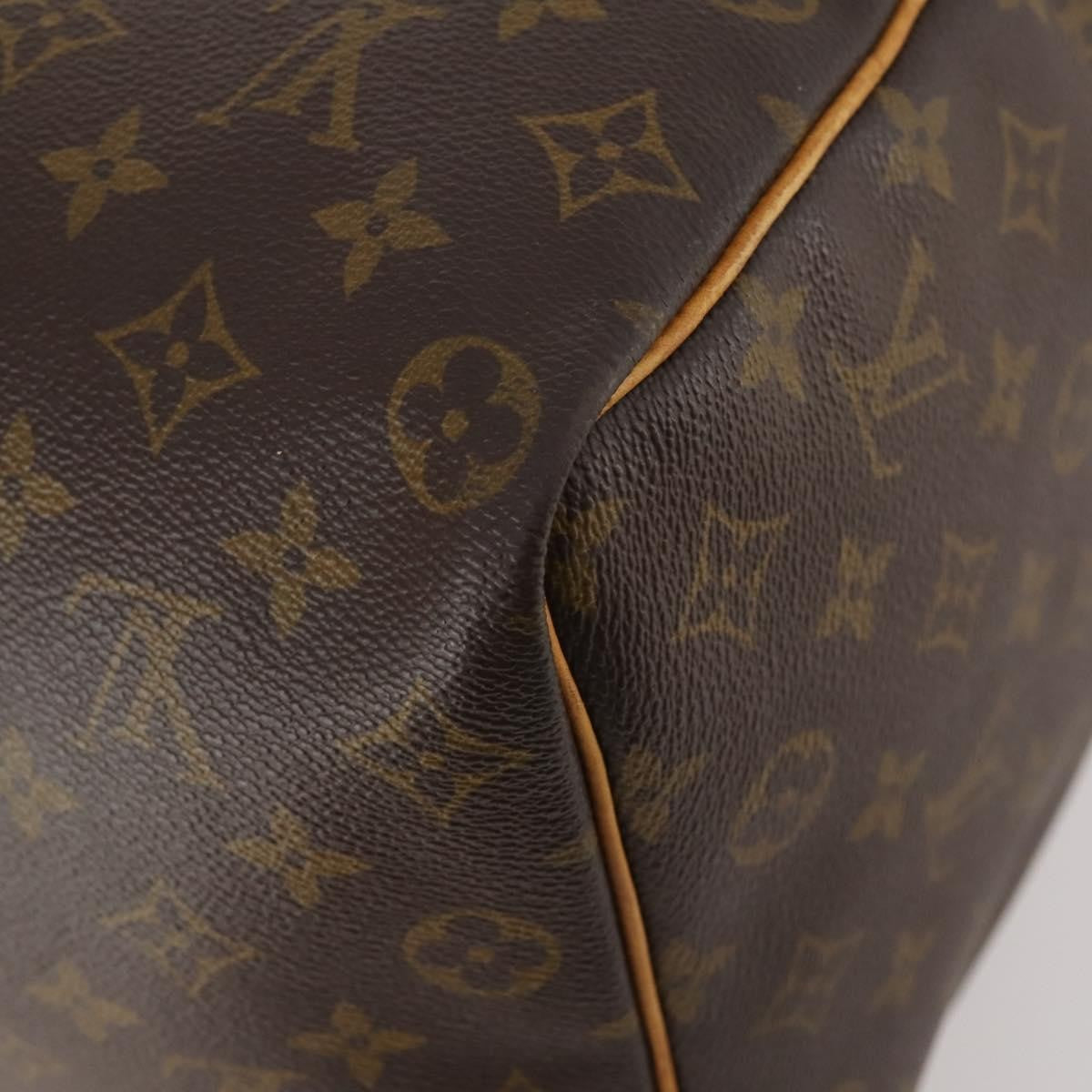 Louis Vuitton Keepall Bag Monogram Canvas Brown Canvas Travel Bag Bag (Pre-Owned)