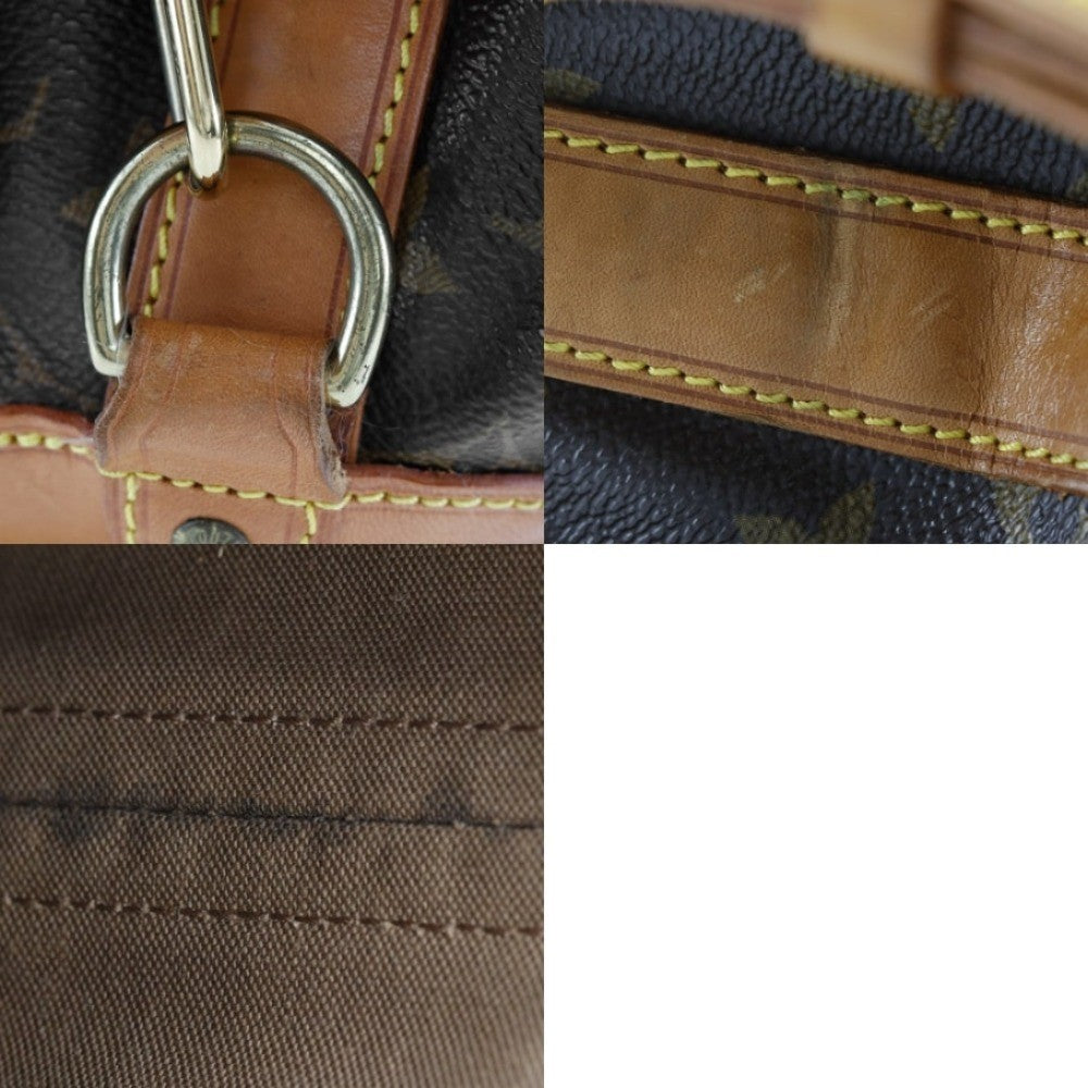 Louis Vuitton Romeo Gigli Handbag Monogram Canvas Brown Canvas Shoulder Bag Bag (Pre-Owned)